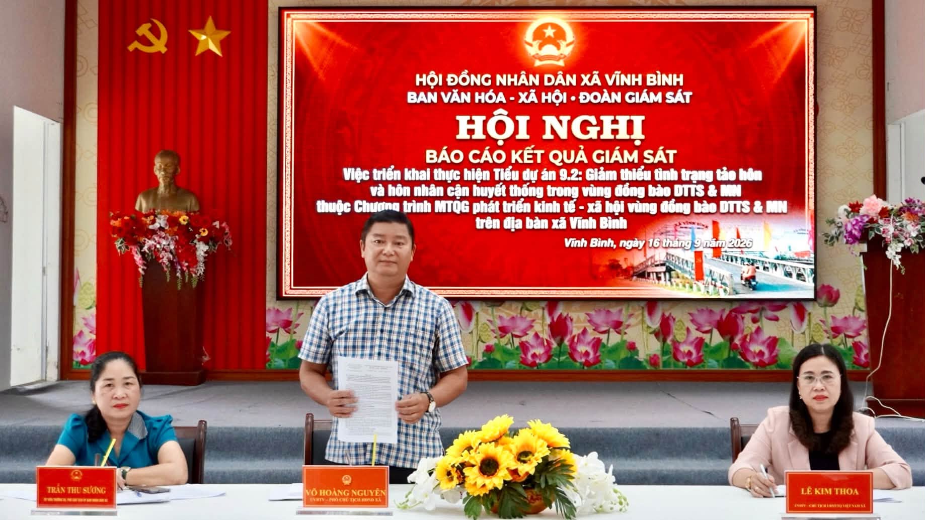 Vĩnh Bình tăng cường phòng, chống tảo hôn và hôn nhân cận huyết thống