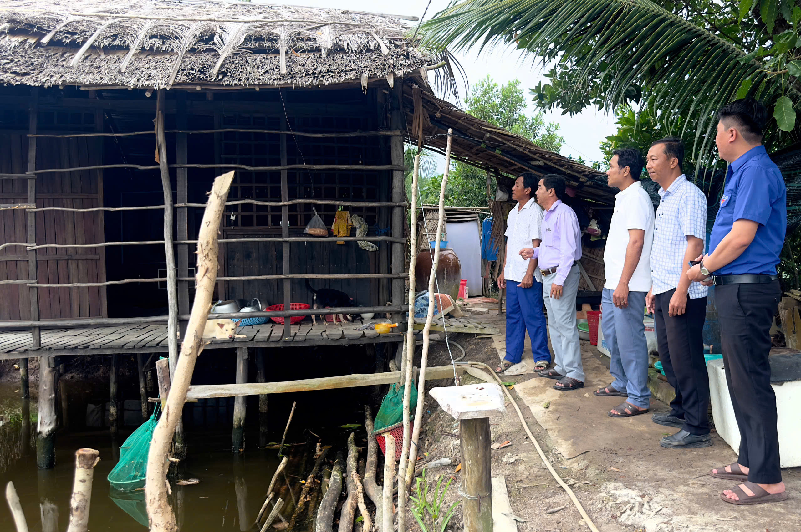 Vĩnh Bình xây dựng mái ấm nghĩa tình