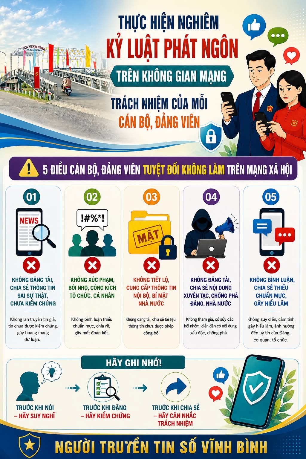 KỶ LUẬT PHÁT NGÔN TRÊN KHÔNG GIAN MẠNG