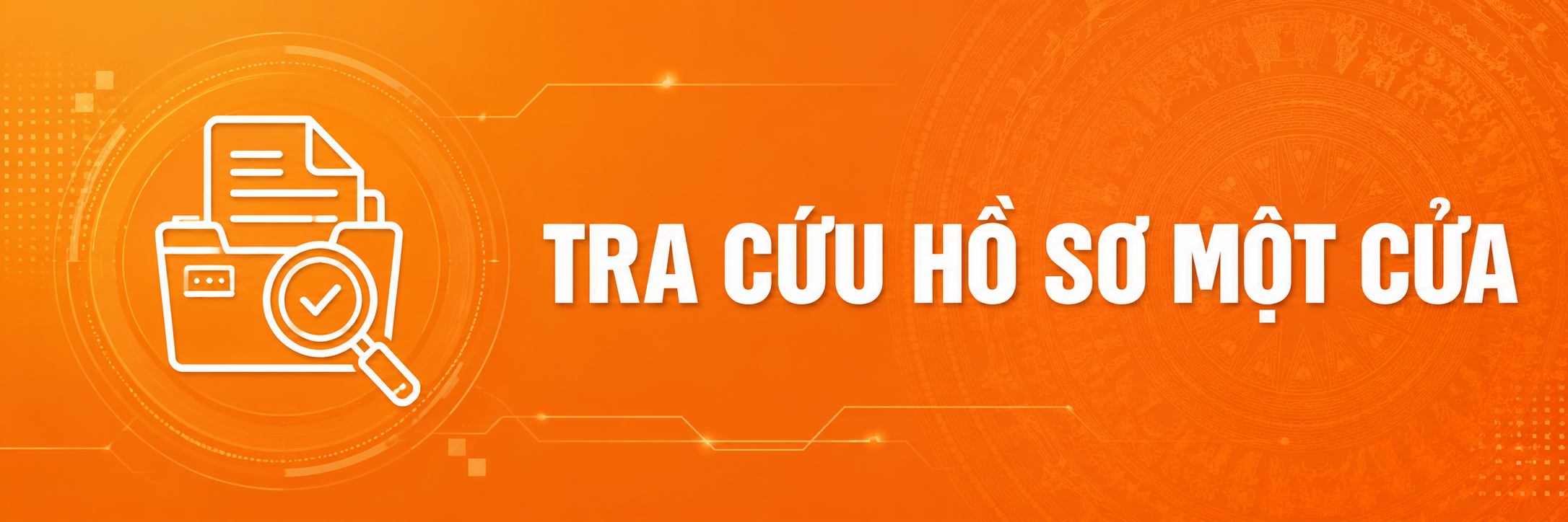 Tra cứu hồ sơ một cửa
